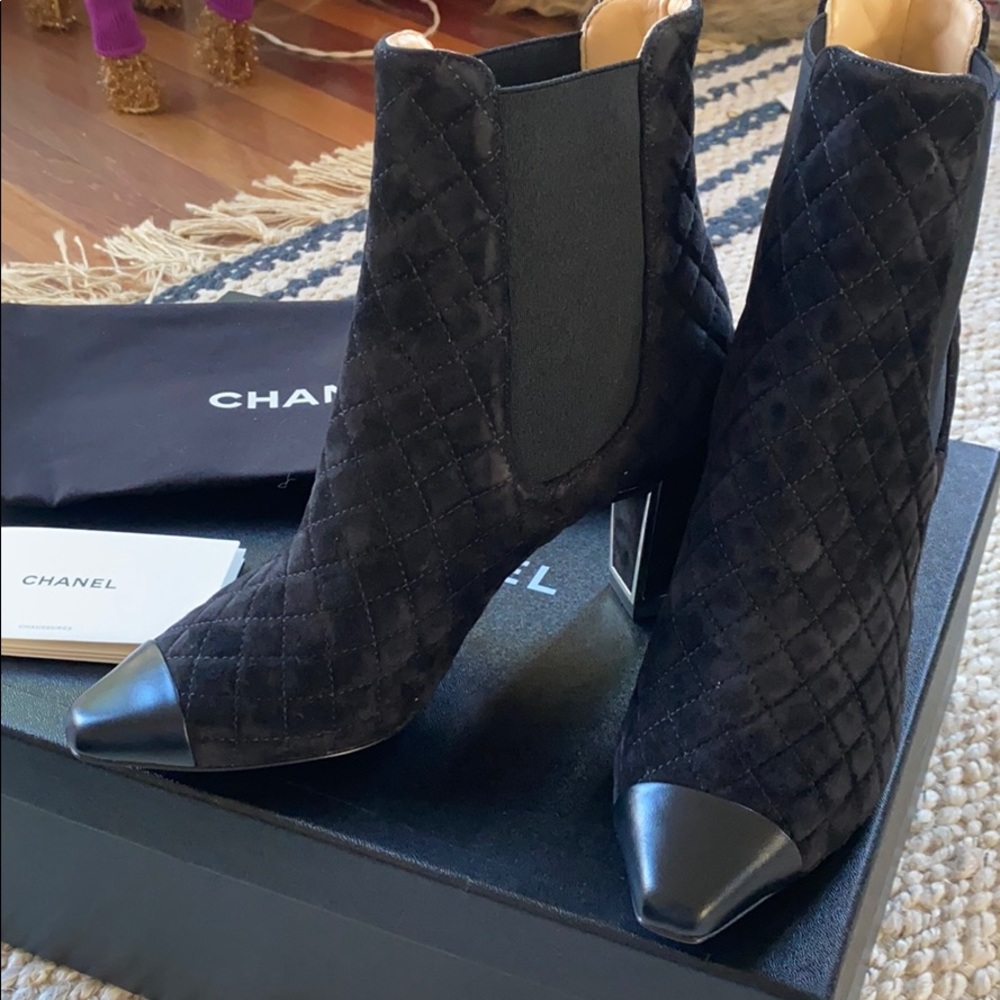 Chanel Black Booties - Picture 2 of 5